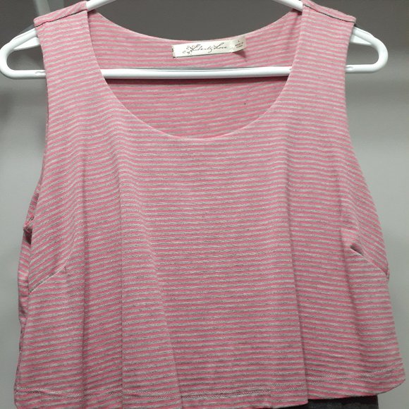 Liberty Love Pink and Grey Long Summer Dress - Picture 3 of 3